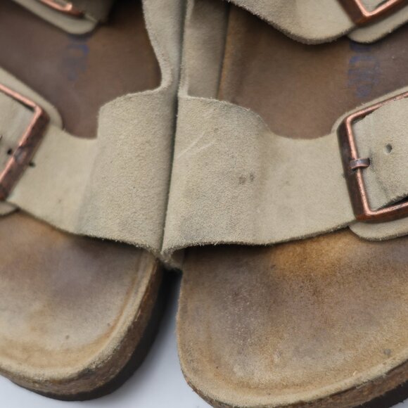 Birkenstock Arizona EU 41 Women's 10 Men's 8 Soft Footbed Sandals Double Buckle - Picture 8 of 8